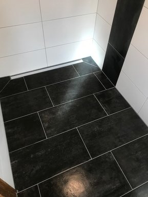 Fliesenverlegung Badezimmer